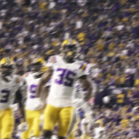 College Football GIF by LSU Tigers