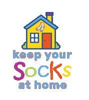Quarantine Stay Home Sticker by Jefferies Socks