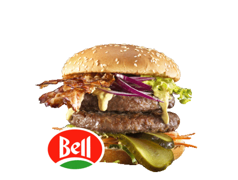 Burger Patties Fire Sticker by Bell_Schweiz