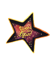 Christmas Star Sticker