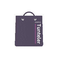 Tas Sticker by Modehuis Tunteler