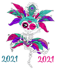 Excited Happy New Year Sticker