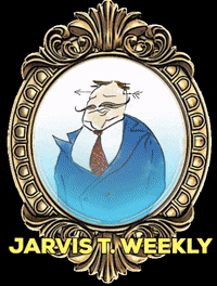 WeeklyHumorist arrow fancy mustache hats GIF
