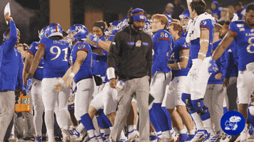 College Football Ku GIF by Kansas Athletics