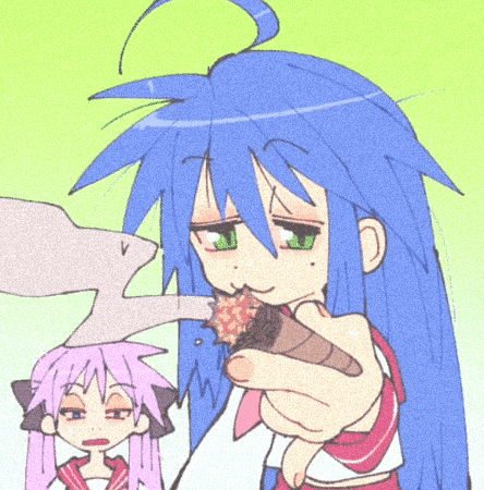 Lucky Star Konata Izumi GIF