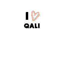 qali qali iloveqali Sticker