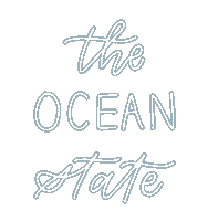 Rhode Island Ocean Sticker