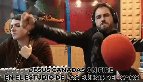 jesÃºs caÃ±adas los bÃºhos del caos GIF
