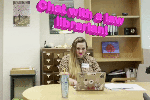 alenawolotira chat with a law librarian GIF