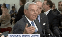 news bob menendez iran briefing GIF