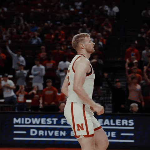Celebration Basketball GIF by Huskers