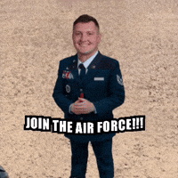 Air Force Recruiting GIF