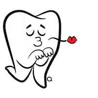 brazil kiss Sticker by Dental Online