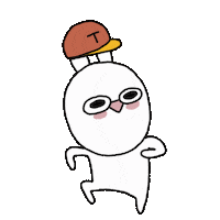 dongddal bunny 토끼 춤 신남 Sticker