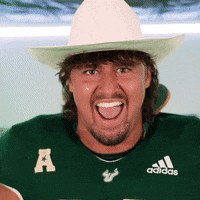 Ncaa Football Sport GIF by USF Athletics