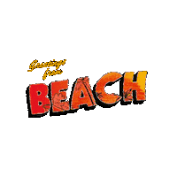wearefromfuture summer travel beach trip Sticker