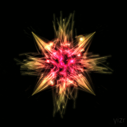 yizr art pixel trippy color GIF