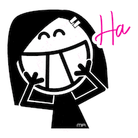 Ha Ha Ha Mia Sticker
