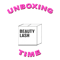 Lashes Unboxing Sticker by Beauty Lash