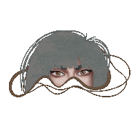 nataliakodi girl crazy ball rolling Sticker