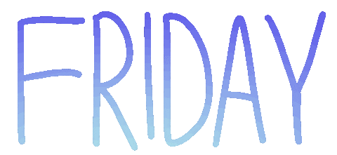 Its Friday Day Sticker by iriskristen