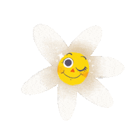 Cellamatpagi flower wink decor cellamatpagi Sticker