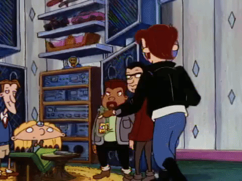 hey arnold nickelodeon GIF