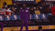 feeling it los angeles GIF by NBA