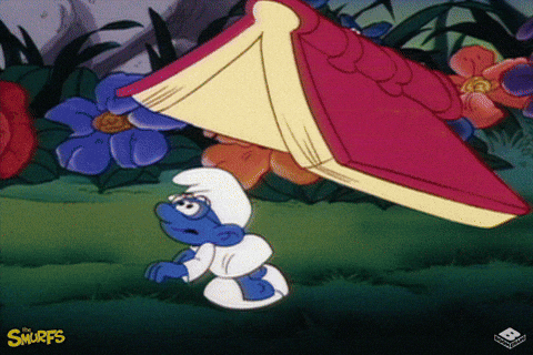 The Smurfs Running GIF by Boomerang Official