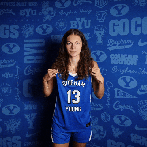 Byu Basketball GIF by BYU Cougars