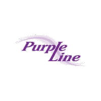 Light Rail Logo Sticker by Purple Line