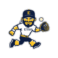 etsu_bucs baseball tennessee buccaneers bucs Sticker