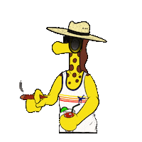 Summer Drink Sticker by Rif