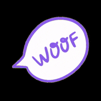 pobykylorey dog goofy woof bark GIF