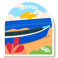 Flysansacr travel beach destiny marina Sticker