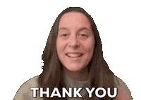 Thanks Thank You Sticker by Becca Rose Wellness