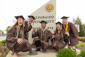 College Celebrate GIF by Valparaiso University