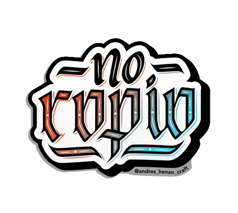 AndresCraft giphyupload lettering colombia frases Sticker