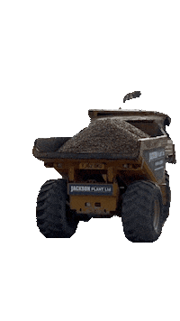 jacksonplantltd jpl dumptruck hydrema planthire Sticker