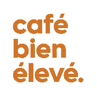 Coffee Cafe Sticker by Café bien élevé