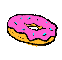 Simpsons Breakfast Sticker by megan lockhart
