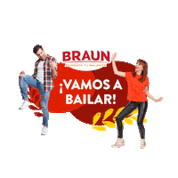 BraunEc dance happiness pan bailar Sticker