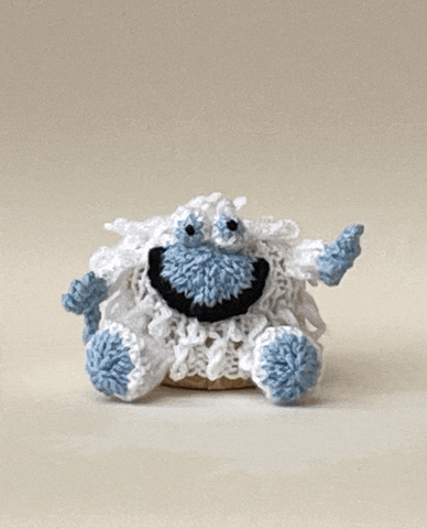 Abominable Snowman Christmas GIF by TeaCosyFolk