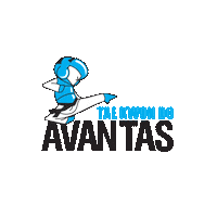avantas fight sports yeah karate Sticker