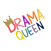 Drama Queen Sticker