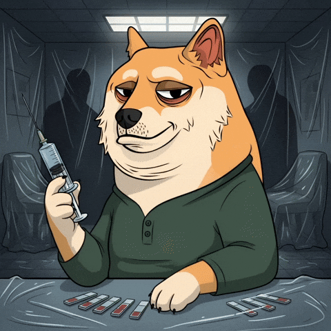 Shiba Inu Illustration GIF by Doge Pound