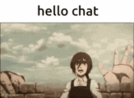 Hello Chat GIF