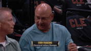 cleveland indians celebrity GIF by NBA