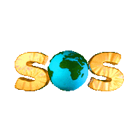 Climate Change Earth Sticker by INTO ACTION