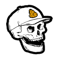 Skull Sticker by Cerebral Brewing